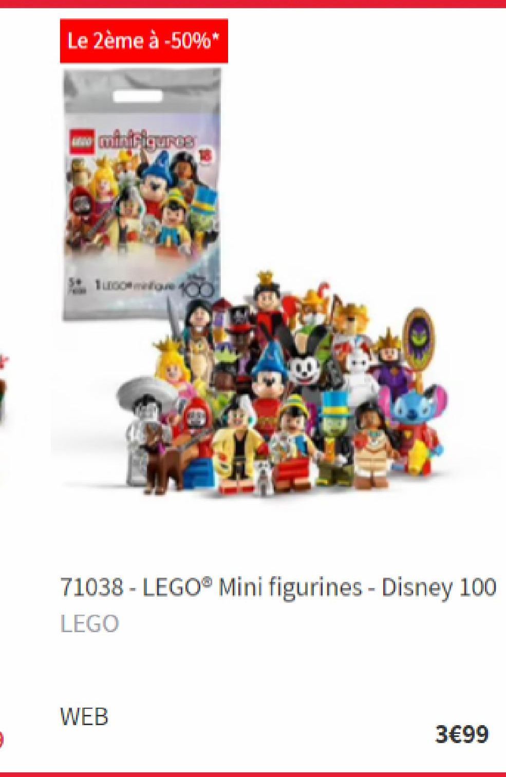 Lego mini figurines