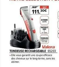 tondeuse rechargeable 