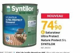 saturateur ultra protect liosource  syntilor  lature protect  nouveau  74⁹0  saturateur ultra protect nature protect 5 l syntilor ref. 285334 