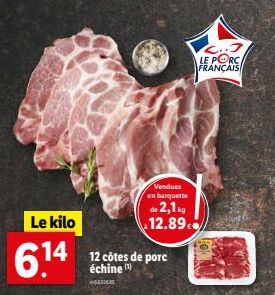 côtes de porc 