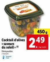 cocktail d'olives 