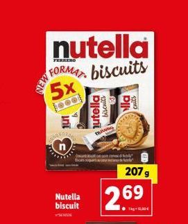 biscuits Nutella