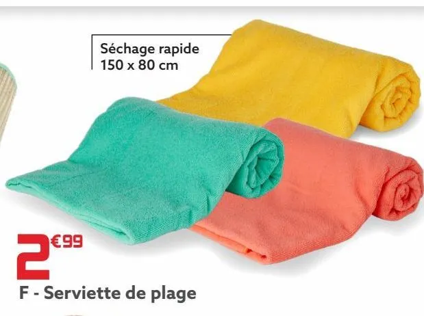 serviette de plage