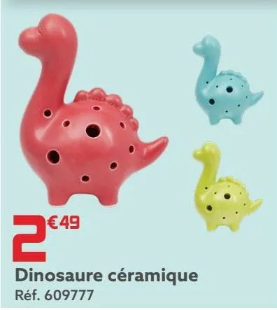 dinosaure céramique