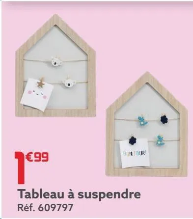 tableau à suspendre