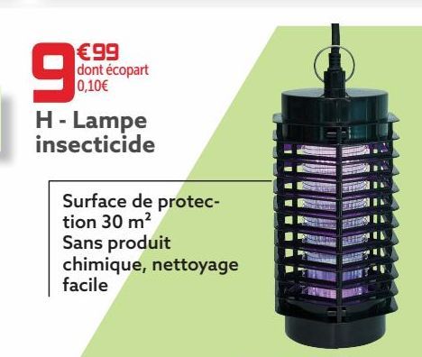 Lampe insecticide