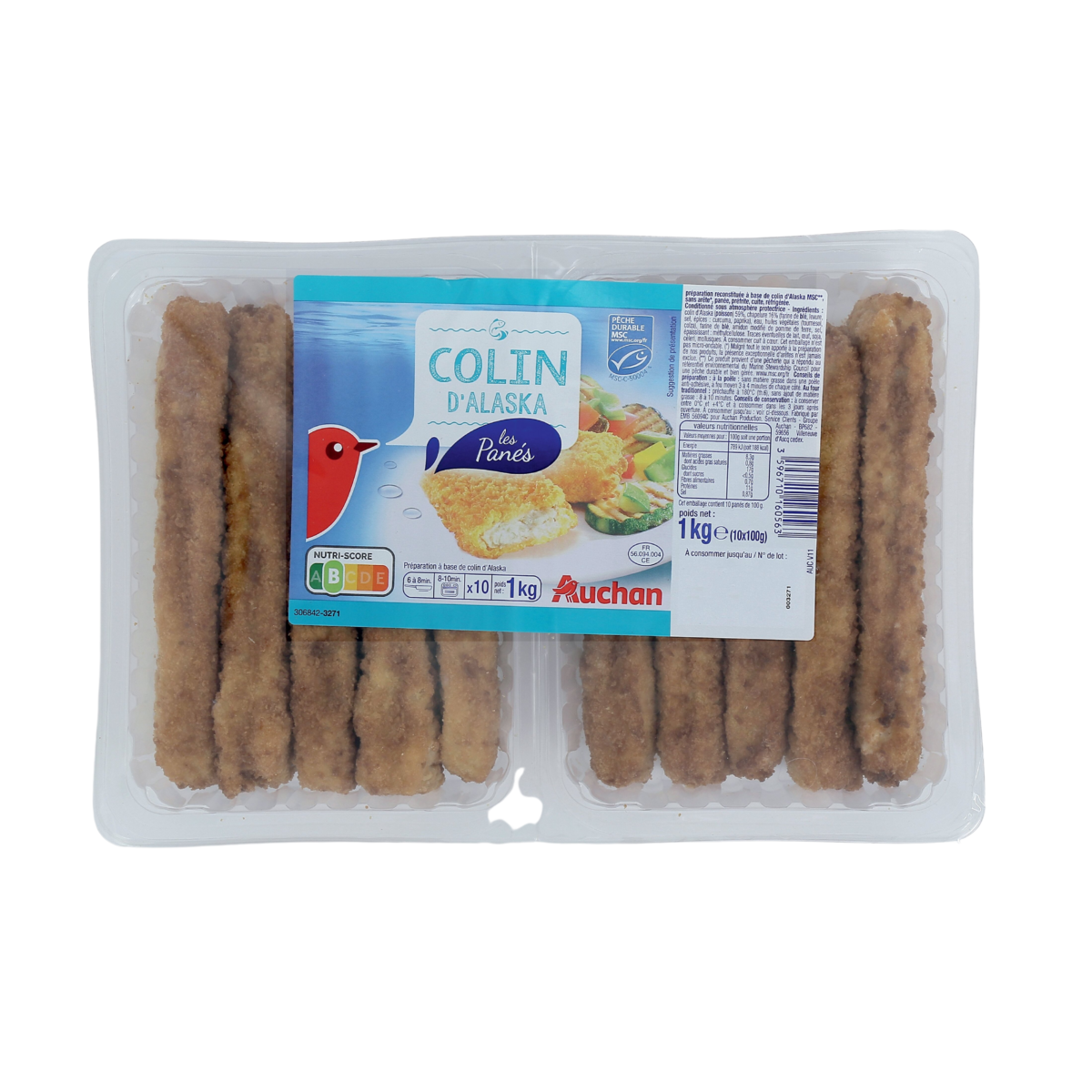 PANÉS COLIN ALASKA AUCHAN