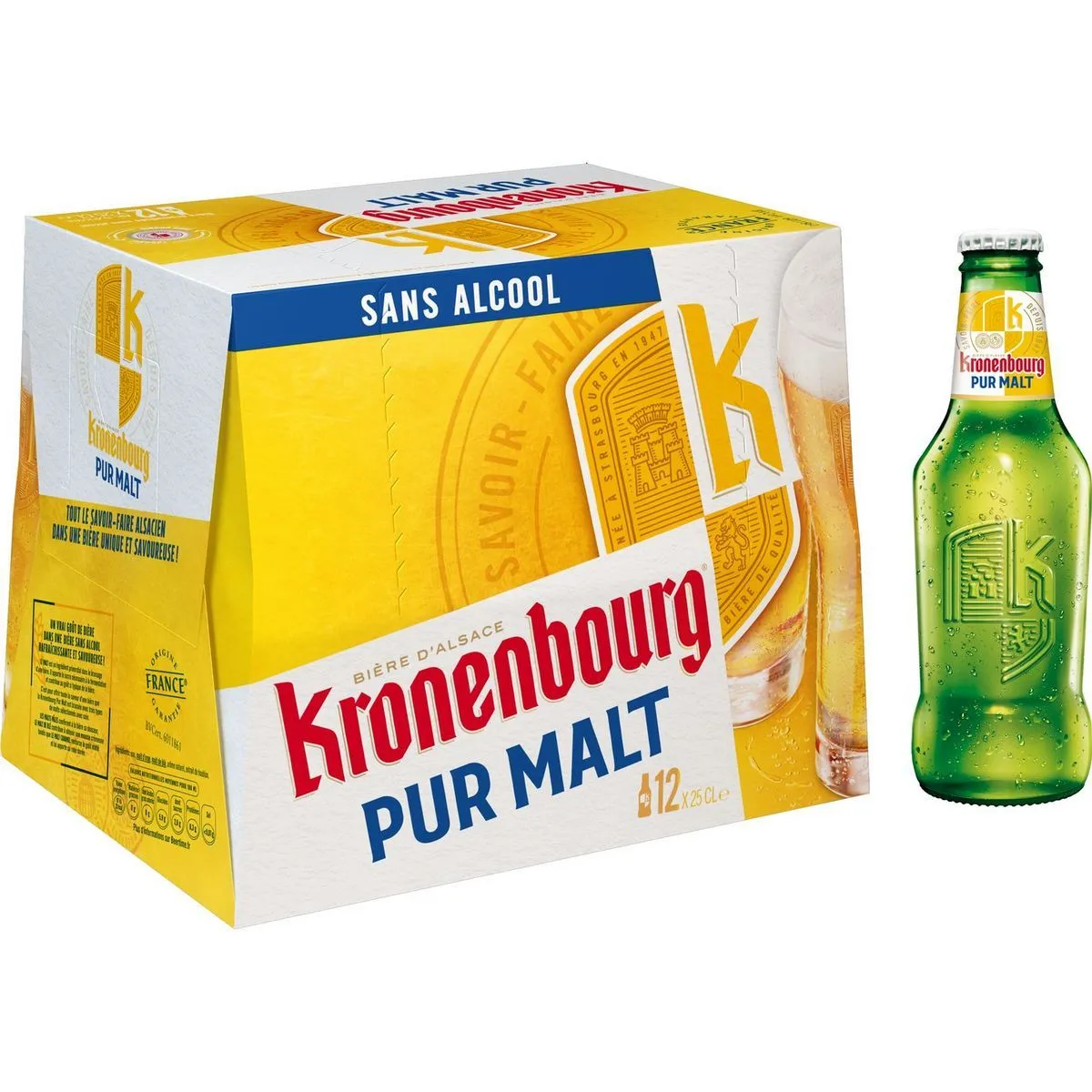 bière sans alcool kronenbourg pur malt