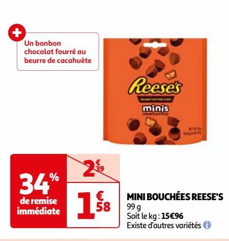 MINI BOUCHÉES REESE'S