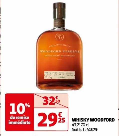 whisky woodford