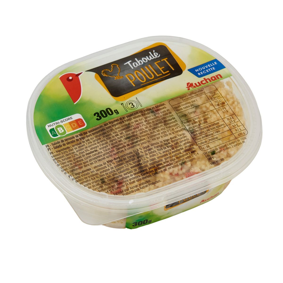 TABOULÉ POULET AUCHAN