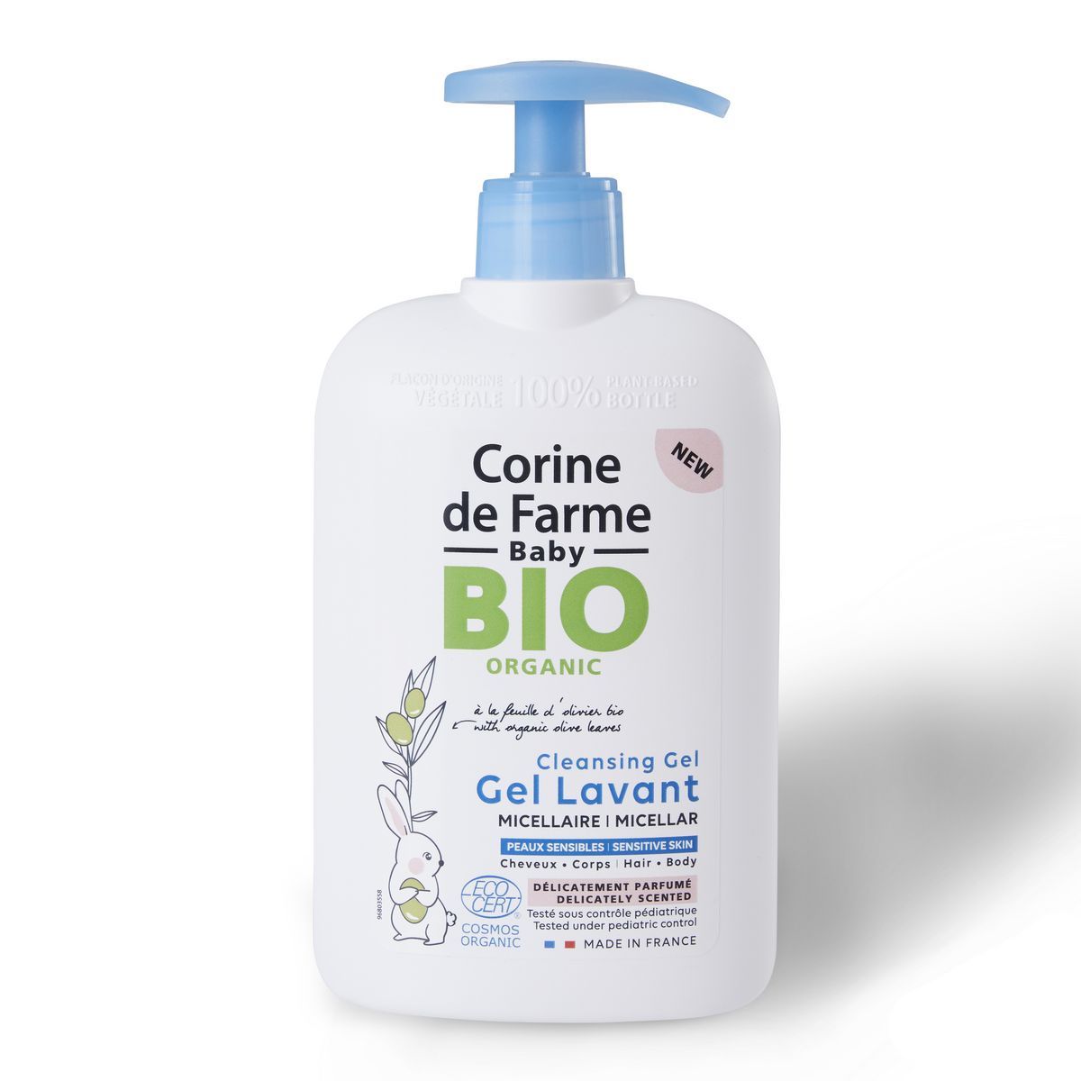 GEL LAVANT BIO CORINE DE FARME