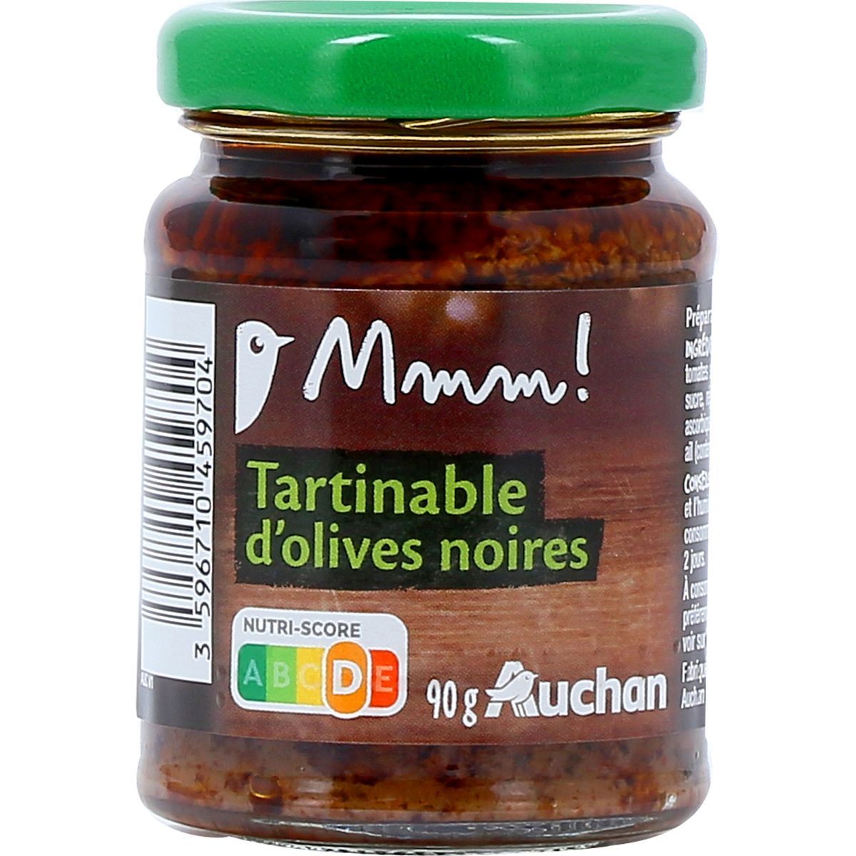 TARTINABLE D'OLIVES NOIRES MMM!