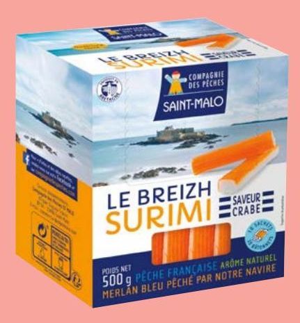 LE BREIZH SURIMI COMPAGNIE DES PÊCHES DE SAINT MALO