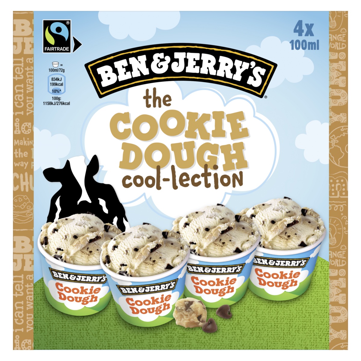 MINI POT DE GLACE DULCE-DOUGH BEN&JERRY'S