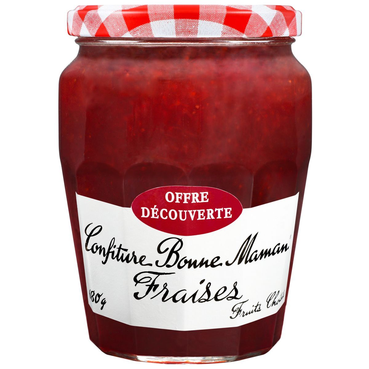 CONFITURE DE FRAISE BONNE MAMAN OFFRE DÉCOUVERTE