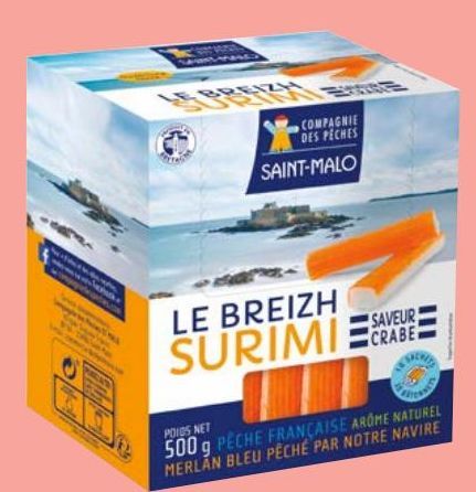 LE BREIZH SURIMI COMPAGNIE DES PÊCHES DE SAINT MALO