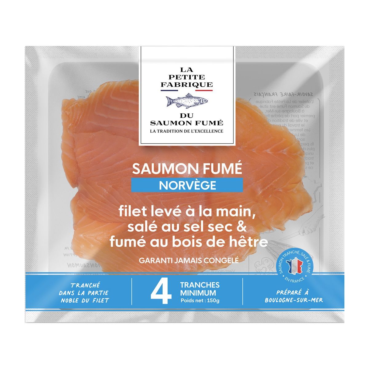 SAUMON FUMÉ DE NORVÈGE LA PETITE FABRIQUE