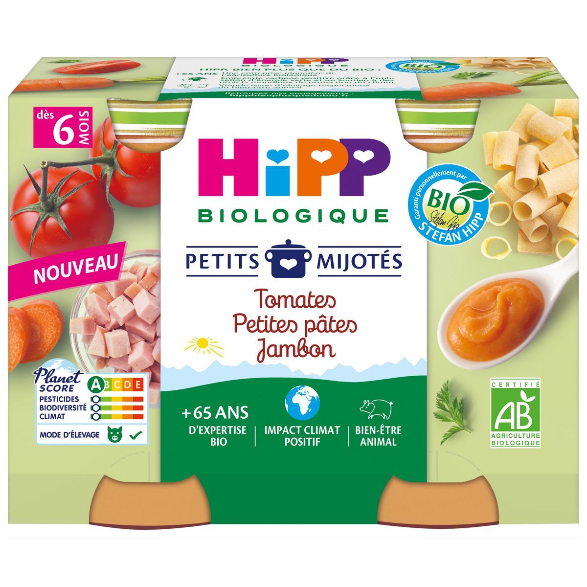 POTS PETITS MIJOTÉS HIPP BIOLOGIQUE