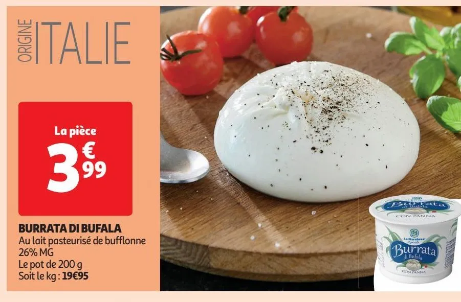 burrata di bufala