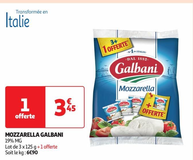 MOZZARELLA GALBANI