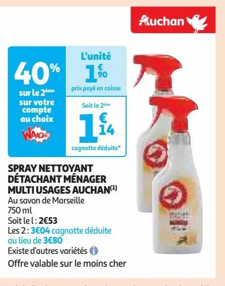 spray nettoyant détachant ménager multi usages auchan(1)