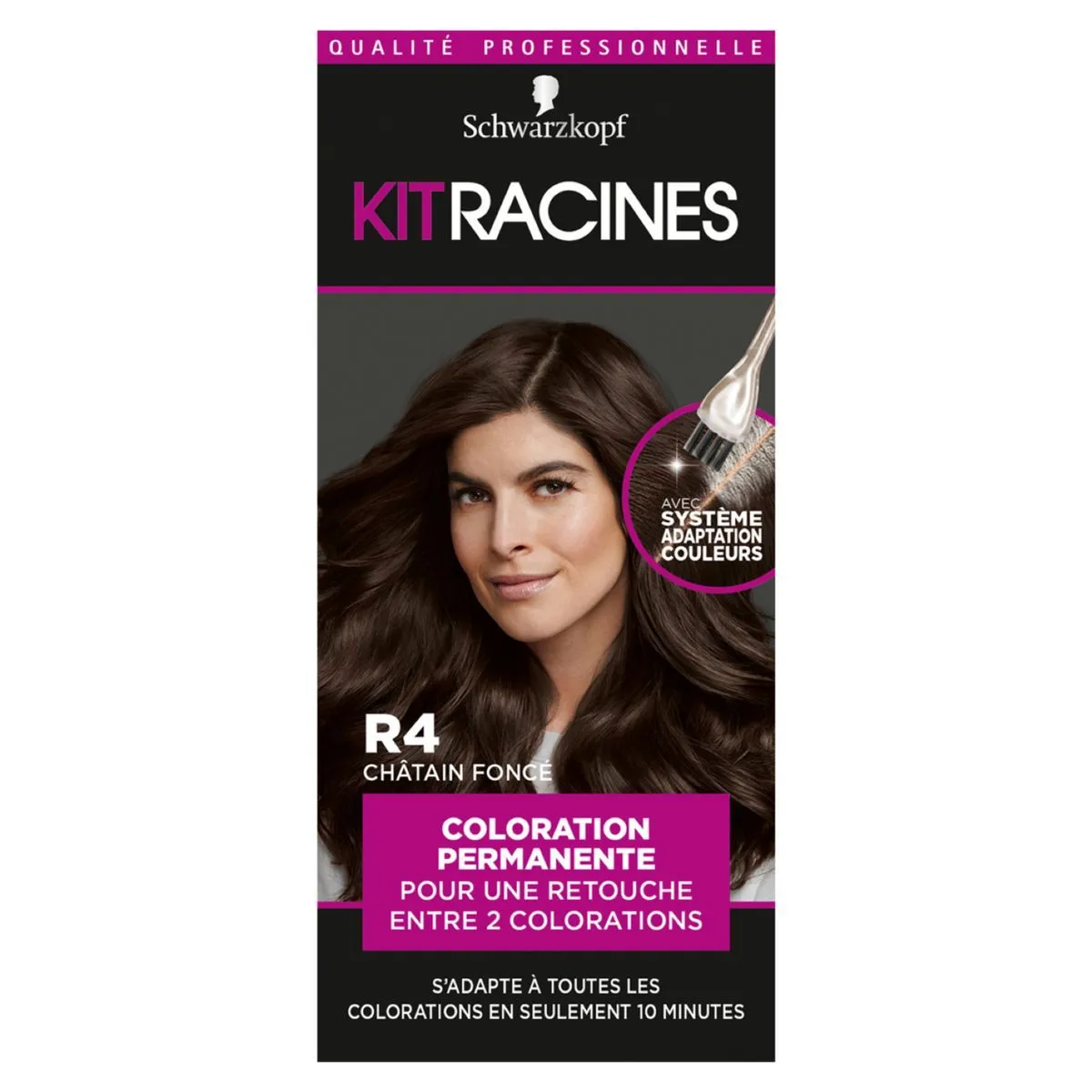 kit racines châtain foncé schwarzkopf 