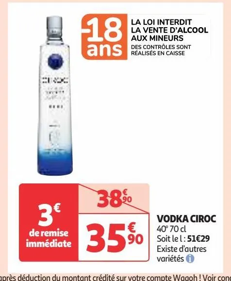 vodka ciroc