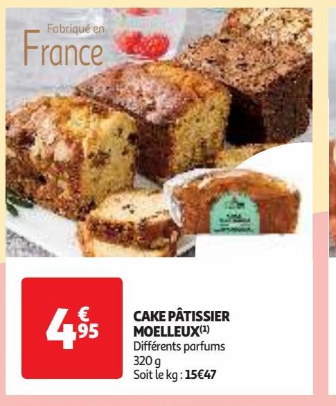 CAKE PÂTISSIER MOELLEUX(1)