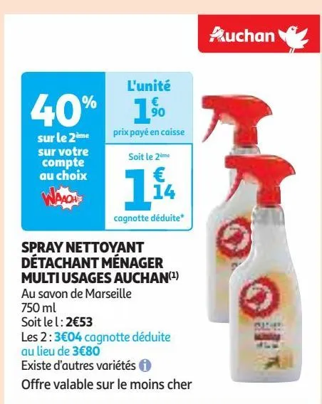 spray nettoyant détachant ménager multi usages auchan(1)