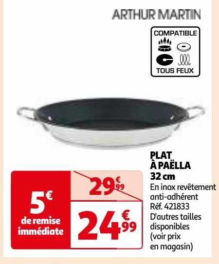 PLAT À PAËLLA 32 cm