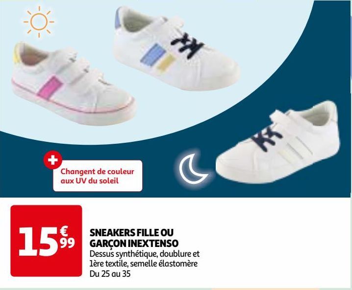 SNEAKERS FILLE OU GARÇON INEXTENSO