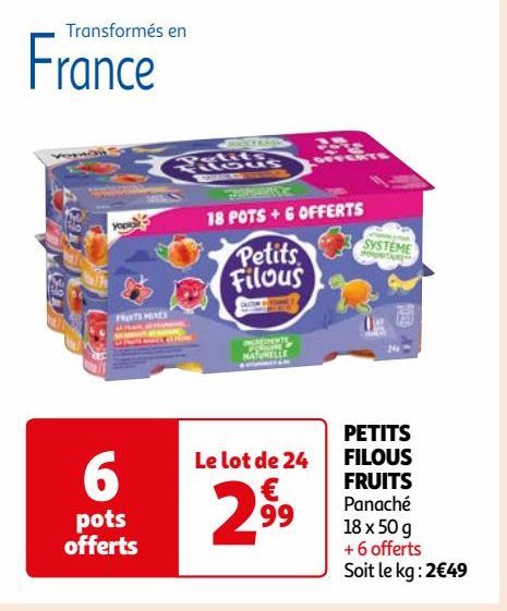 PETITS  FILOUS  FRUITS