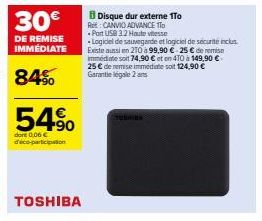 soldes Toshiba