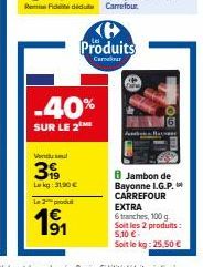 jambon Carrefour