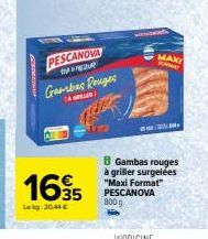 gambas rouges Pescanova