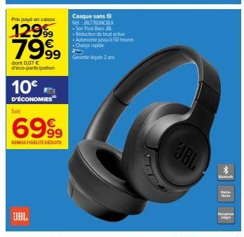 soldes JBL