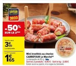 chorizo carrefour