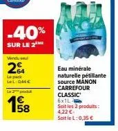 eau carrefour