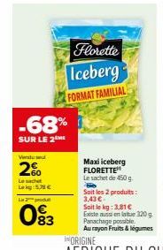 sachet Florette