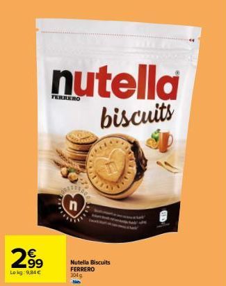 biscuits Nutella