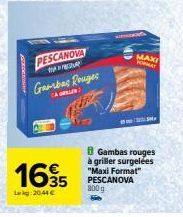 gambas rouges Pescanova