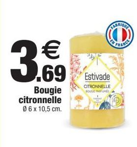 bougie citronnelle