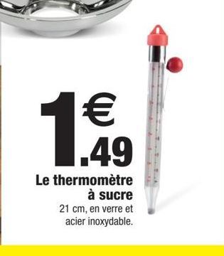 Le thermomètre à sucre