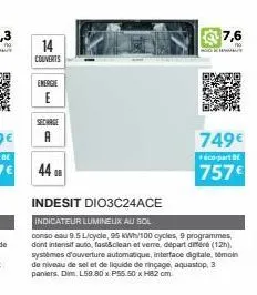 couverts indesit