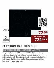 hotte Electrolux