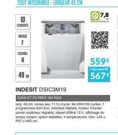 couverts indesit