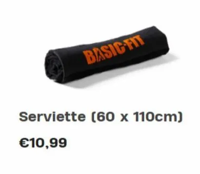 basic fit  serviette (60 x 110cm)  €10,99 