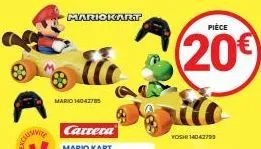 mariokart  ii  mario 140-42785  pièce  (20€  yoshi 14047799  