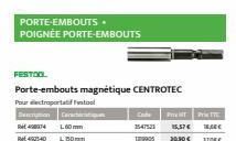 porte-embouts 